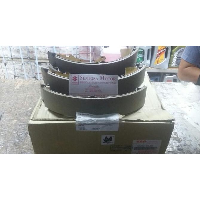 kampas rem belakang suzuki grand vitara asli