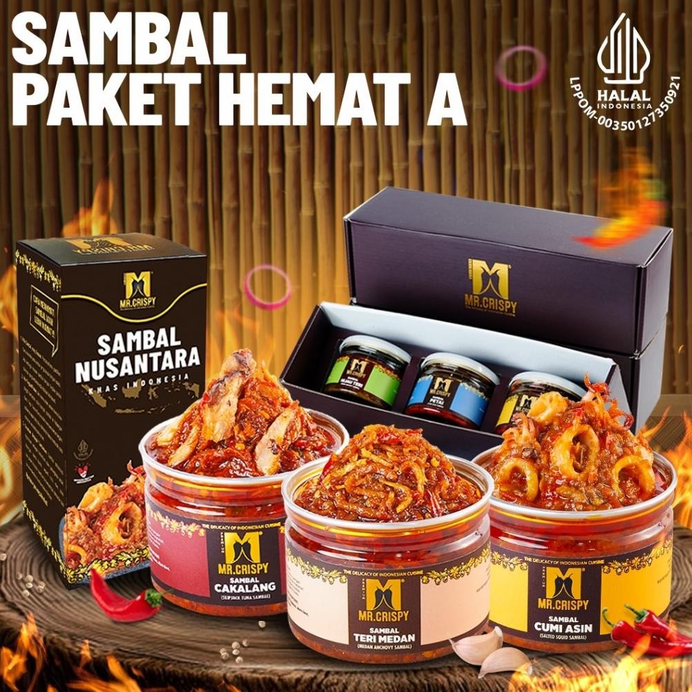 

Hot Paket Sambel Hemat A Mr.Crispy(Kotak Hmpers) Qv21