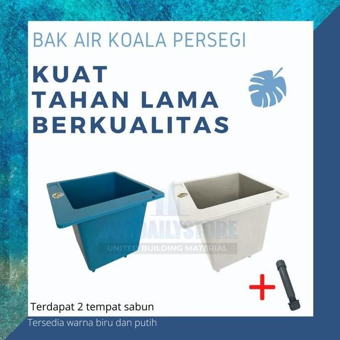 Bak Air Persegi Kotak Bak Air Kamar Mandi Plastik