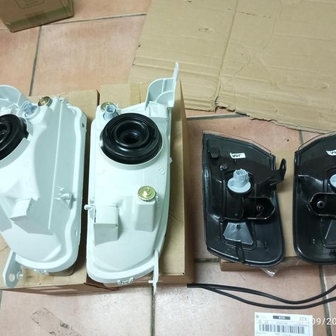 HEADLAMP ALL NEW COROLLA AE111 KRISTAL SMOKE