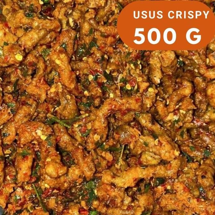 

Usus Crispy 500 G / 500 Kripik Usus Bumbu Daun Jeruk Pedas Food Camilan Snacks Keripik Makanan Cemilan Ayam