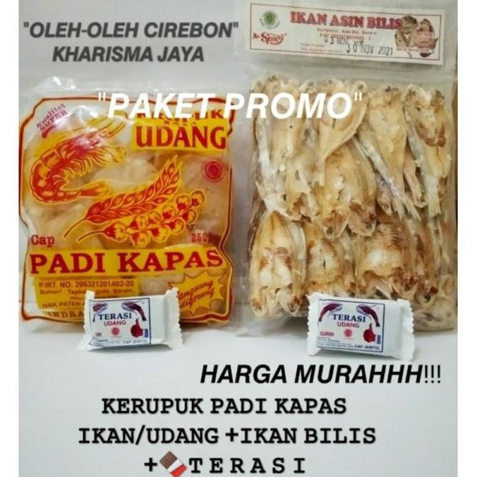 

KERUPUK PADI KAPAS UDANG/IKAN + IKAN ASIN BILIS TIGA WAJA KERUPUK IKAN