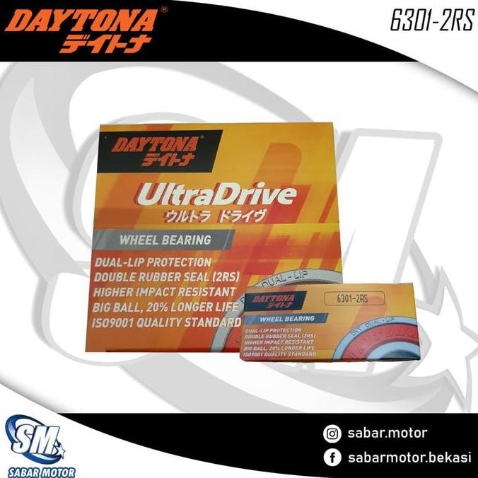 Wheel Bearing Bantalan Laher Daytona 6301