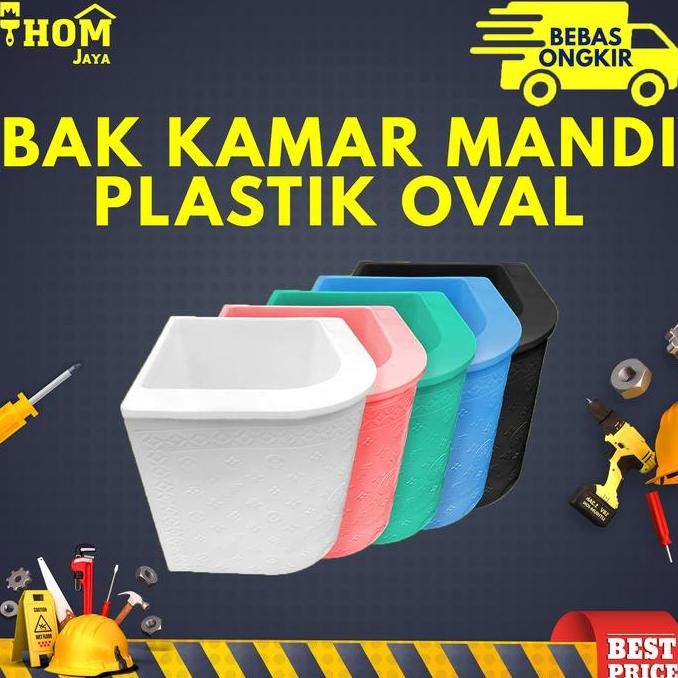 BAK MANDI SUDUT / BAK AIR KAMAR MANDI / BAK SUDUT OVAL