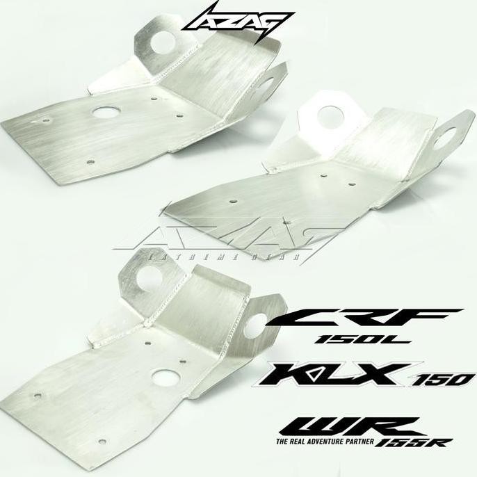 ENGINE GUARD SKID PLATE CRF150 KLX150 WR155 ALUMUNIUM MODEL ZETA