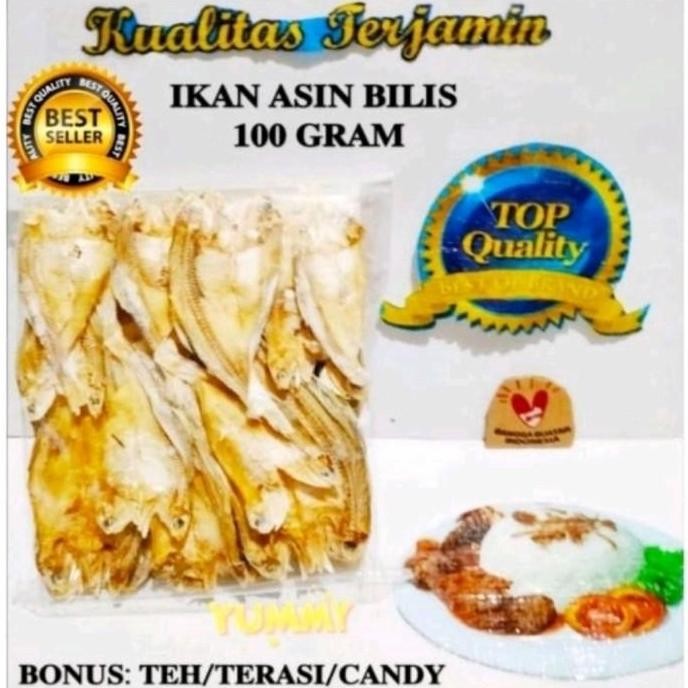 

IKAN ASIN BILIS SUPER 100gr GRATIS terasi khas cirebon