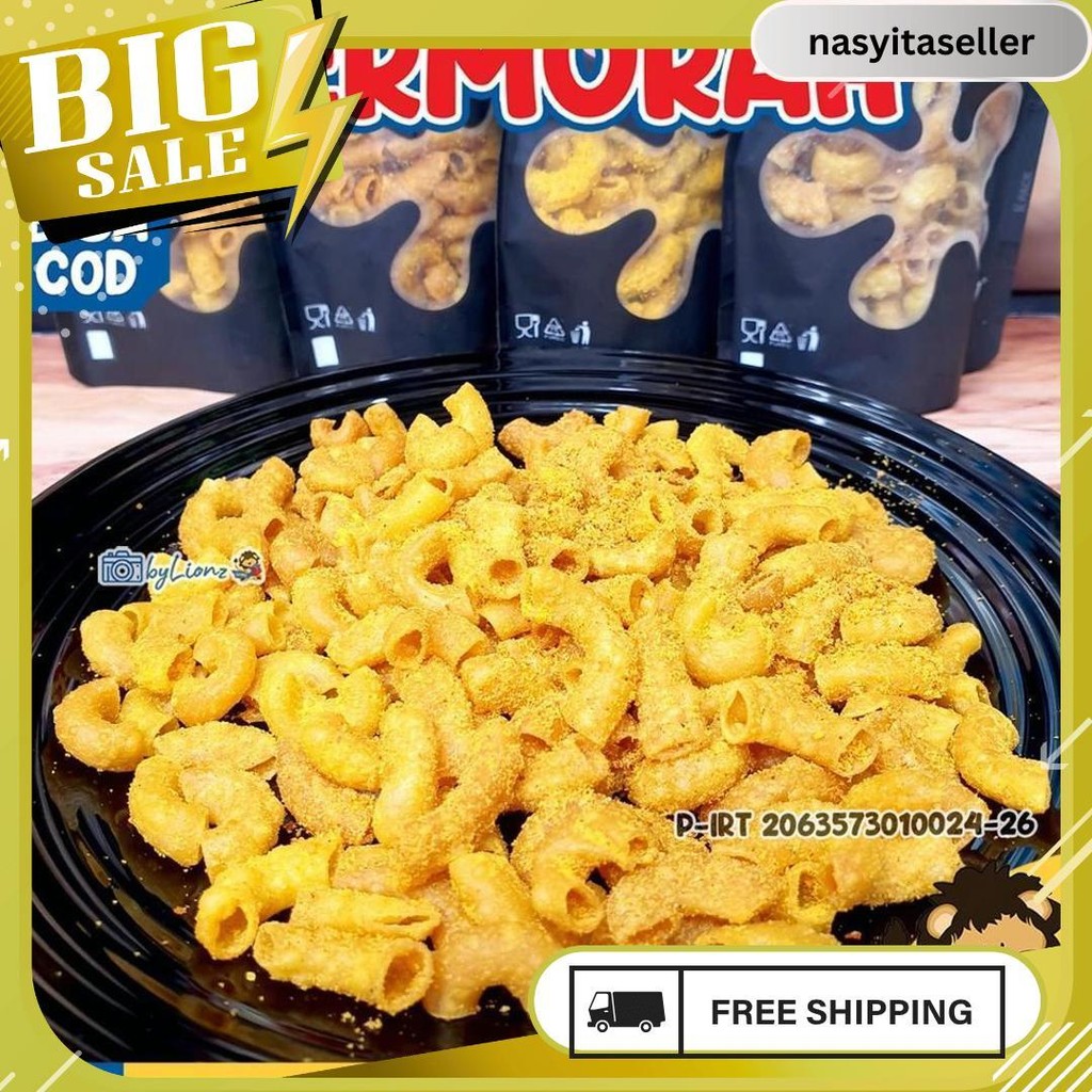 

Macaroni Huh Hah 2 Varian Rasa By Lionz.Idn Meledak