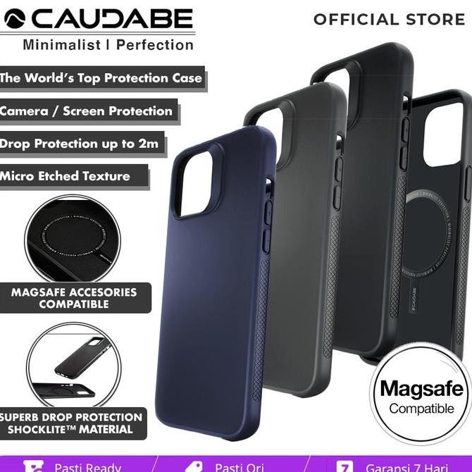 Original Caudabe Synthesis Case Iphone 13 Pro Max 13 Pro 13 Mini Soft