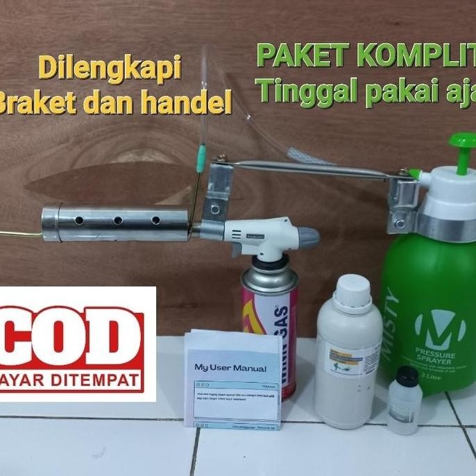 mini foger semprot seranga bonus obat poging nyamuk koko