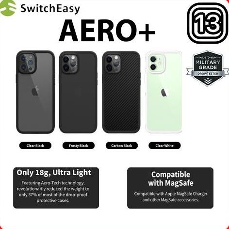 Case Iphone 13 Pro Max Mini Switcheasy Aero Plus Ultralight Shockproof