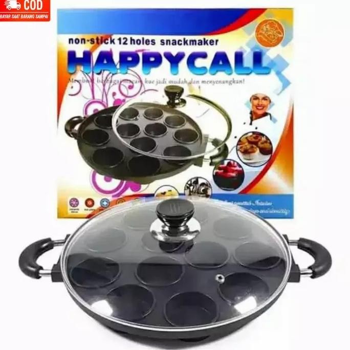 cetakan kue lubang 12 / cetakan kue lumpur HAPPY CALL