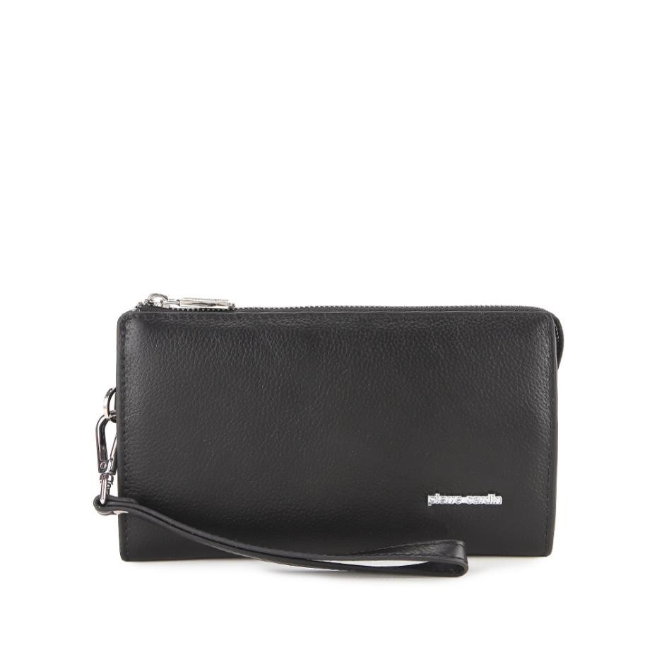 Pierre Cardin Clutch Handbag Tas Tangan Pria Kulit Hitam 0112831801Blabla