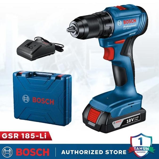 Bosch Brushless Drill Driver 18V Gsr 185-Li Gsr185Li