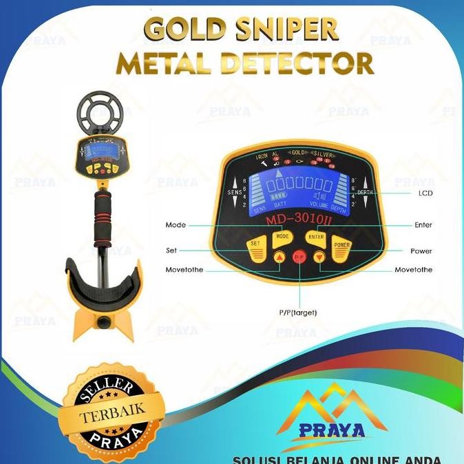 Digital Metal Detector Logam Detektor Emas Perak Gold Silver Iron Kualitas Terbaik Harga Termurah