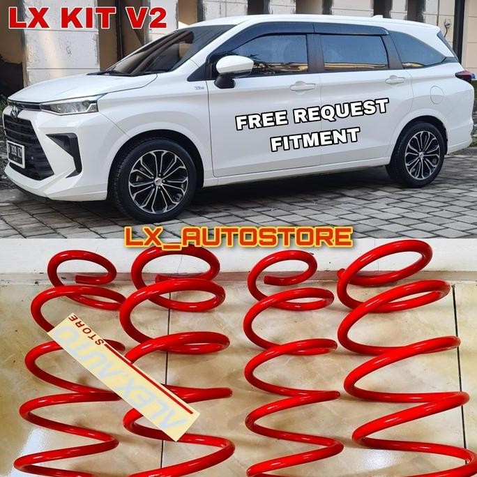 LOWERING KIT ALL NEW AVANZA VELOZ 2022 PER CUSTOM LX KIT V2