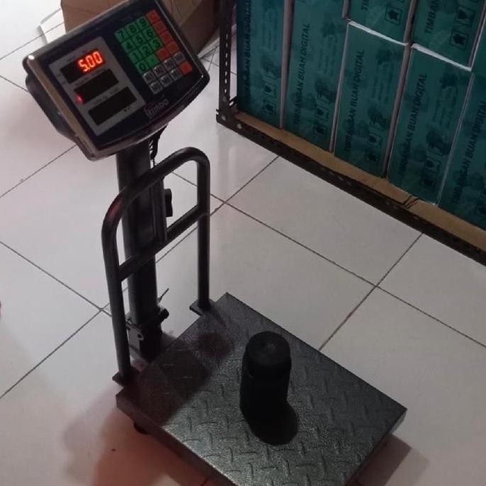 Timbangan Barang Digital Tcs-150Kg Timbangan Duduk Kapasitas 150Kg