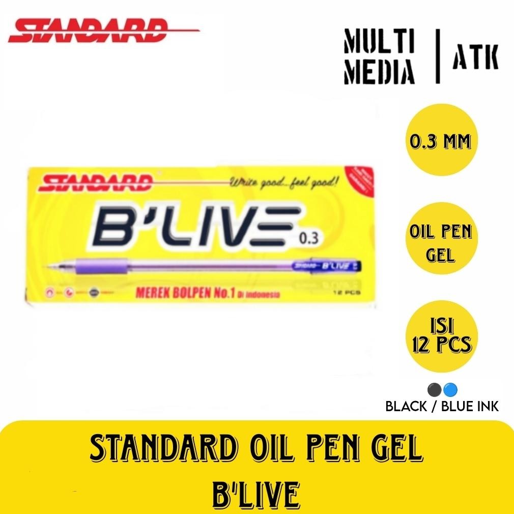 

PULPEN STANDARD BLIVE / PEN STANDARD B'LIVE (1 PAK) DiM