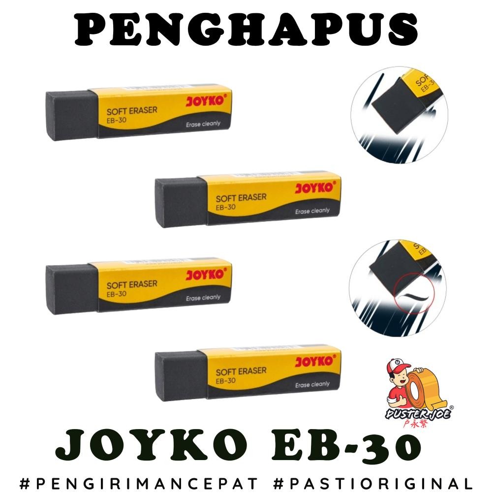 

[PER 1 PACK] Penghapus Joyko EB-30 Hitam Eraser (1 PACK ISI 30 PCS) DiM