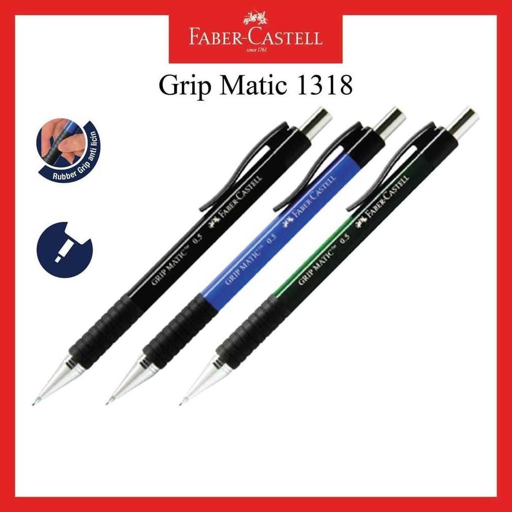 

Pensil Mekanik - Mechanical Pencil Grip Matic 1318 Ukuran 0.5 MM Tiga Warna DiM