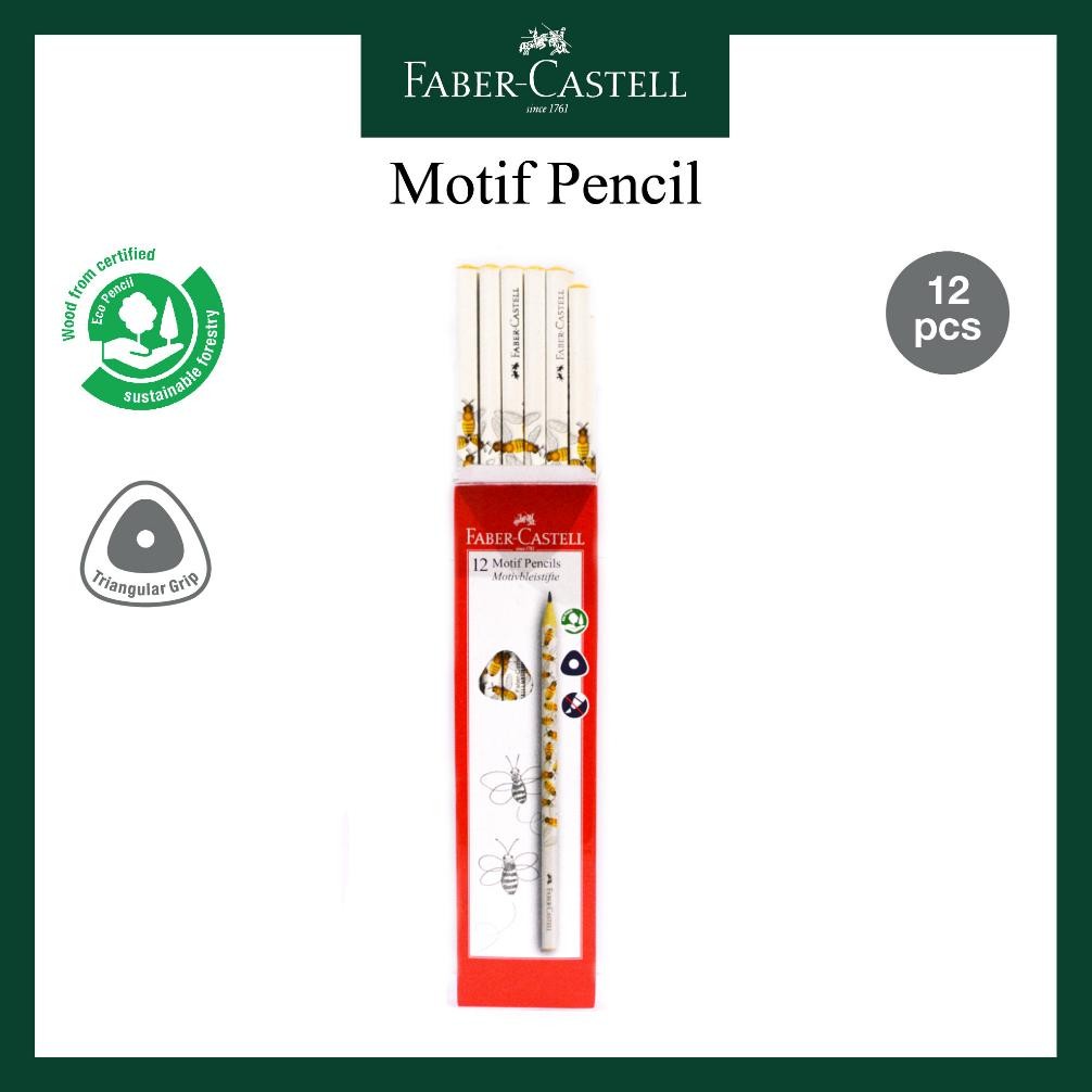 

Pensil 2B Motif Bee Faber Castell Pencil Original Per Box DiM