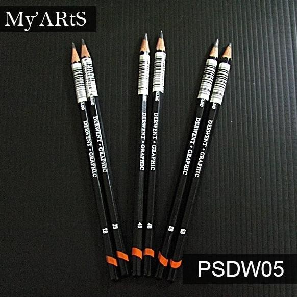 

Derwent Graphic Pencil Satuan Pensil Grafit Lukis Hitam Myarts DiM