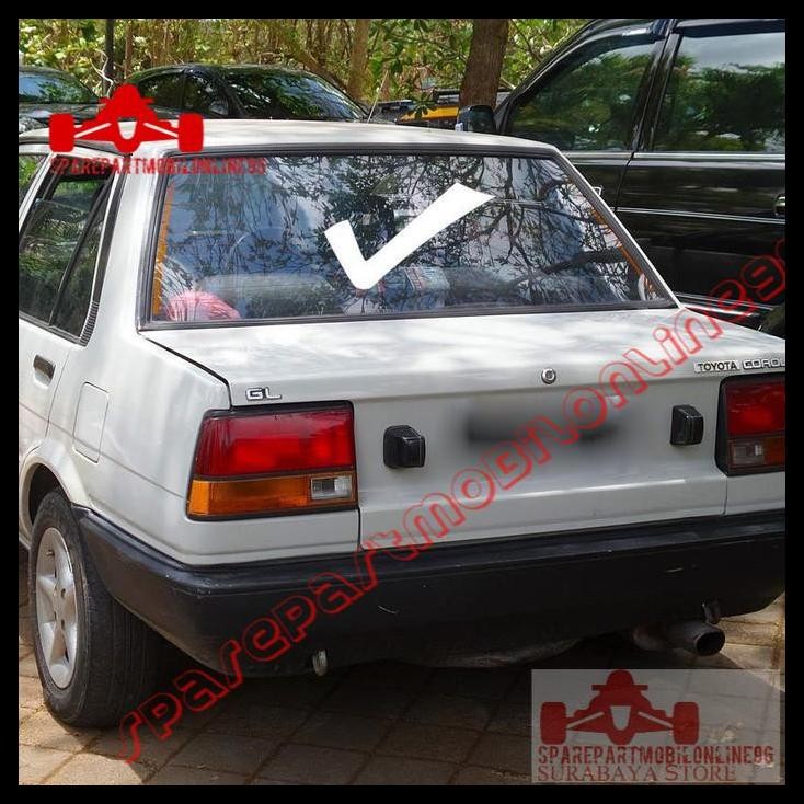 TERMURAH KACA BELAKANG TOYOTA COROLLA GL 1984 1986 YUKE