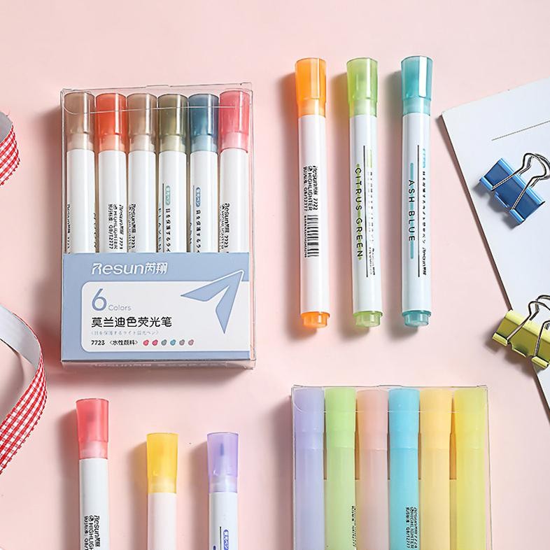 

Resun Natural Colors Highlighter Set 6Pc [Creativ] DiM