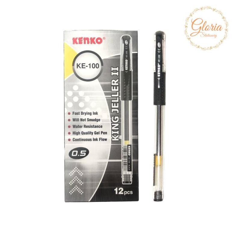 

Kenko Gell pen KE 100/ Pulpen Gell KE 100 Kenko/ Bolpen gell Kenko KE 100 DiM