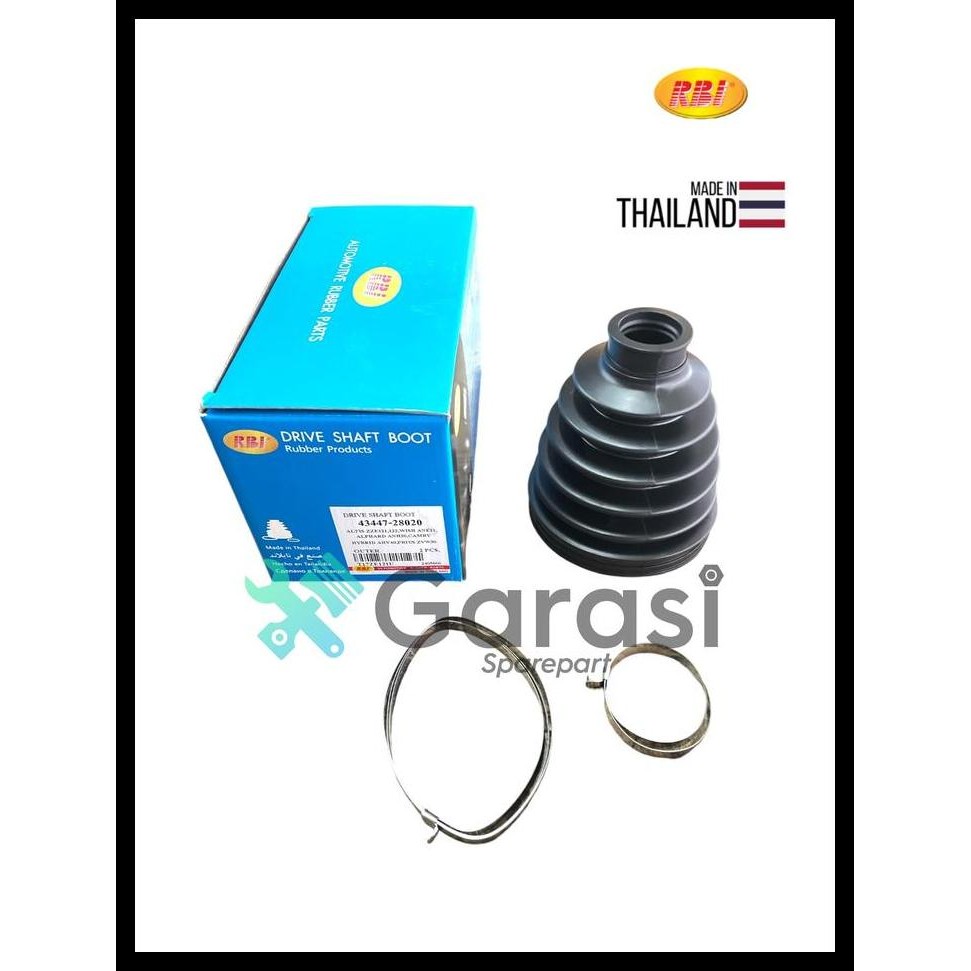 GRATIS ONGKIR CV JOINT BOOT OUTER KARET KOKEL AS RODA LUAR TOYOTA STARLET EP70 1000CC EP71 1300CC KO