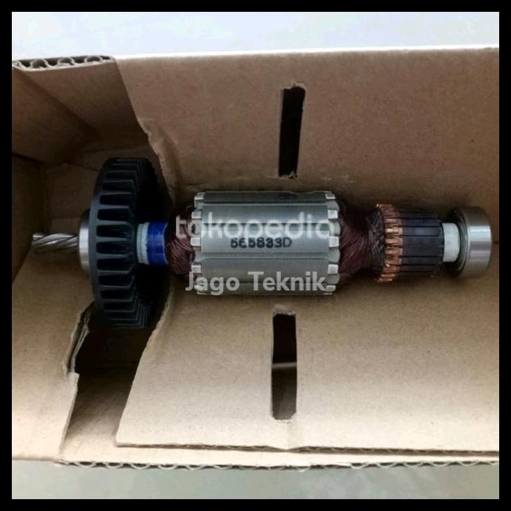 DISKON ARMATURE MESIN BOR MAKTEC MT 60 MAKITA ORIGINAL MAKTEC MT60 BOR 10MM