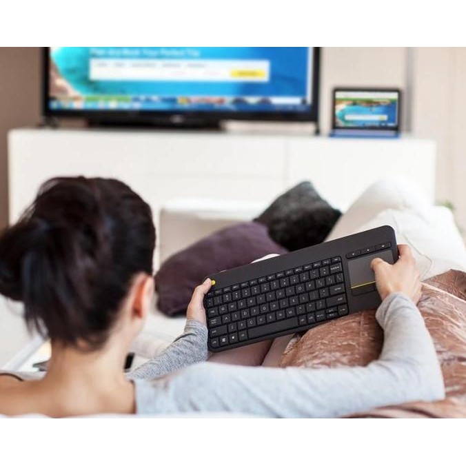 Keyboard K400 Plus Keyboard Wireless Touchpad Tablet Android PC