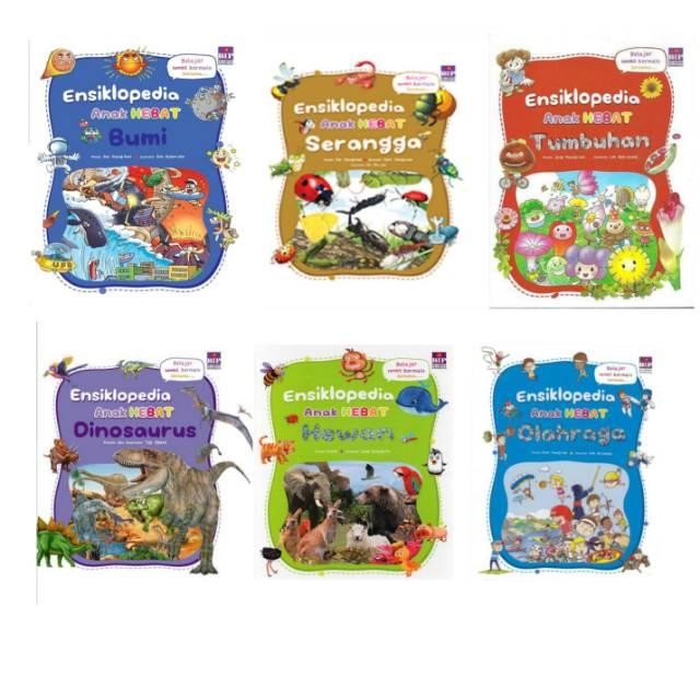 Buku Ensiklopedia Anak Hebat Bumi Serangga Tumbuhan Dinosaurus Hewan Olahraga Tubuh Kita Negara