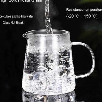 Saringan Teh Stainless Teko Kaca Teh 950 ML