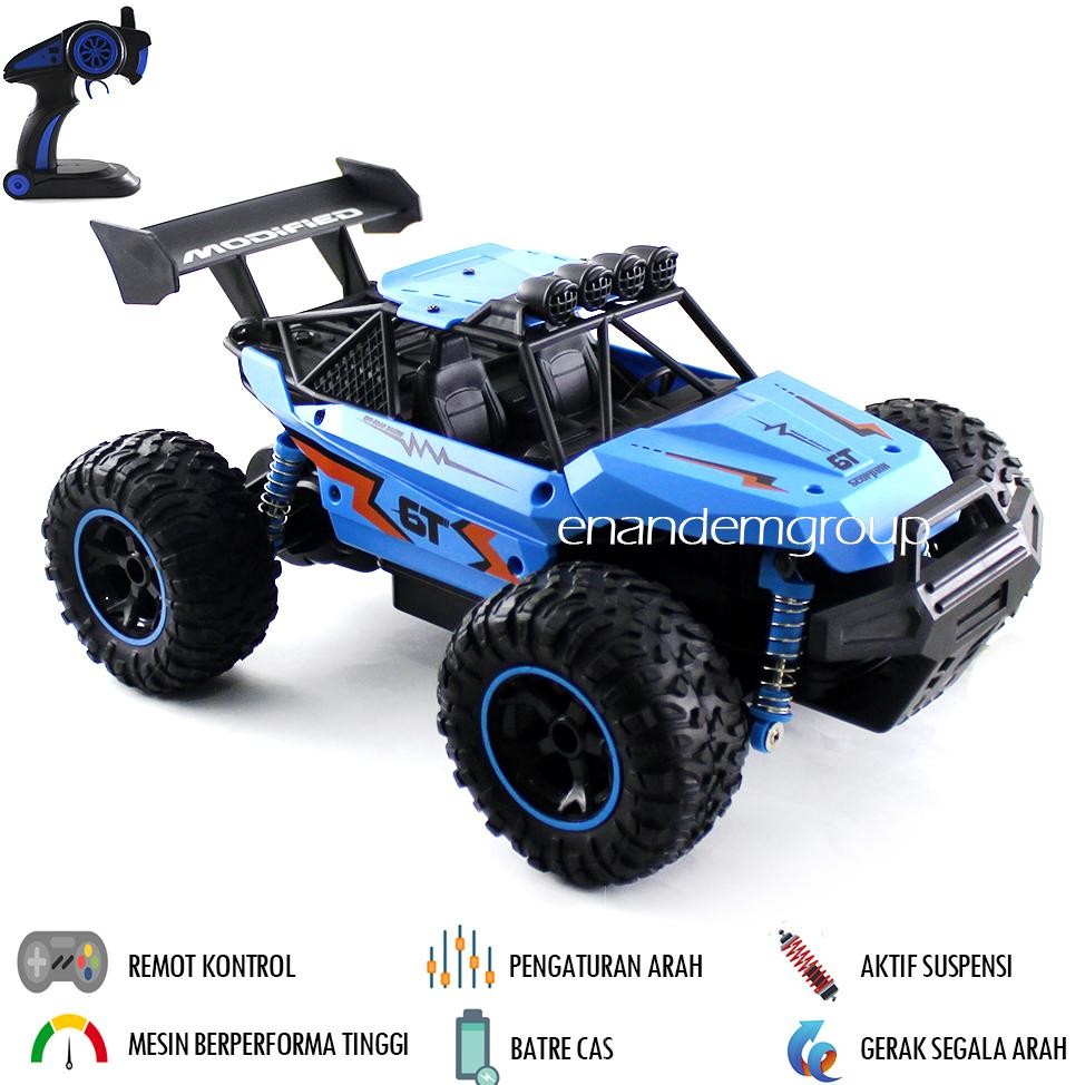 Mainan Mobil Remote Kontrol RC Offroad Rock Climbing Modified Propo