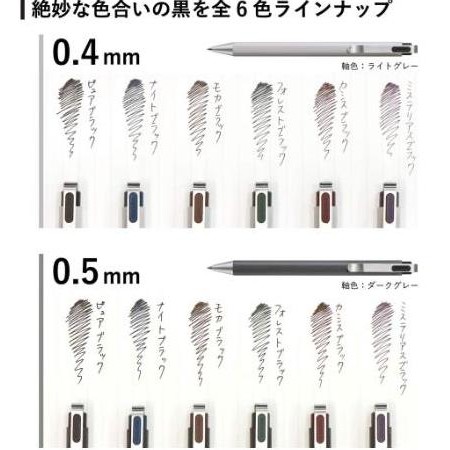 

Sakura Ballsign ID Hexagonal Gel Ink Pen 0.4 0.5mm Vintage Dark Color murah