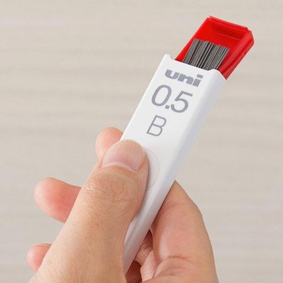 

Uni Smudge Proof Pencil Lead 0.3mm 0.5mm 0.7mm Isi Pensil Mekanik murah