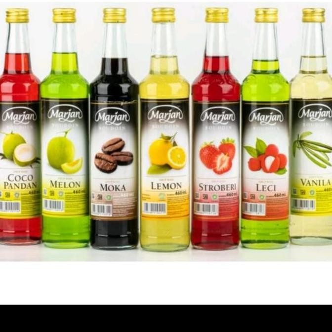 

Sirup Marjan + Bubble Wrap 460ml Leci/Melon/Cocopandan/Pisang Susu DLL
