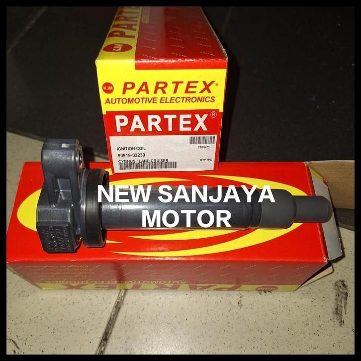 TERMURAH IGNITION COIL LANDCUISER CYGNUS # LEXUS GS300 ORIGINAL PARTEX 