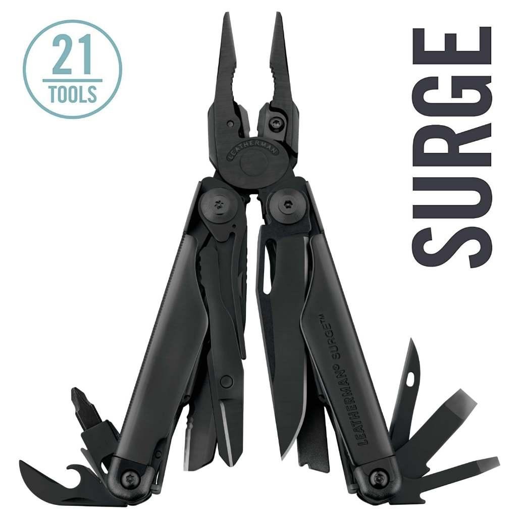 Leatherman Surge Multitool Knife Plier 21 In 1 Outdoor Multifunction Knive Terlaris Best Quality 100