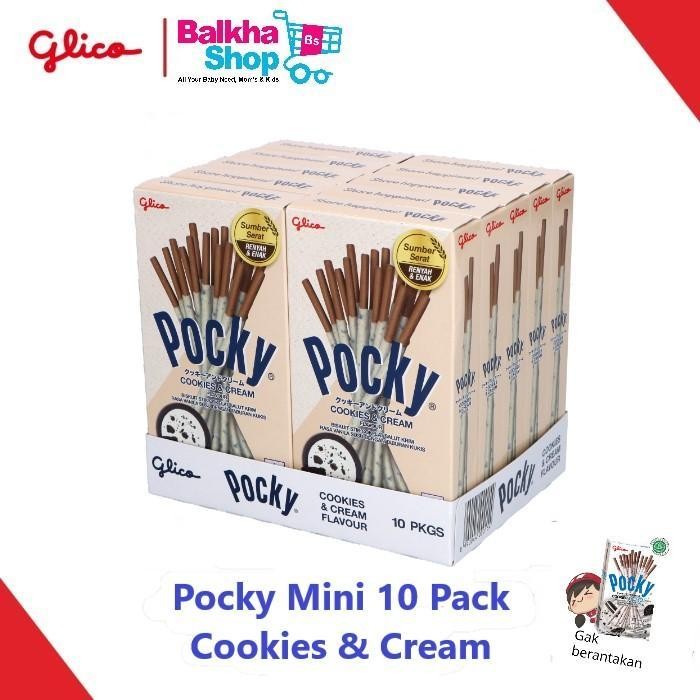 

Pocky Minipack 21G X 10 Pcs Biskuit Coklat Cemilan Krim Strawberry Cookies Snack Chocolate Cokelat