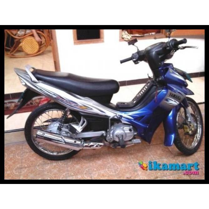 GRATIS ONGKIR (ORI) STRIPING YAMAHA JUPITER Z SILVER BIRU 2007 KUALITAS ORIGINAL 
