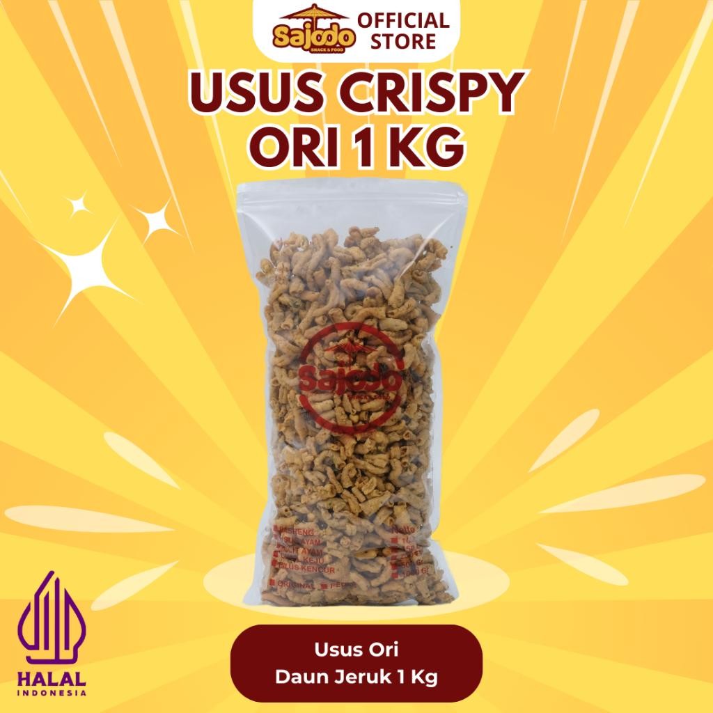 

LM Usus Ayam Crispy Daun Jeruk Sajodo Snack & Food (250 gr, 500 gr, 1 kg)