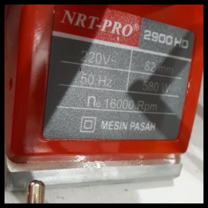 HOT DEAL MESIN PLANER MESIN PASAH NRT PRO 2900 580 WATT NORITA