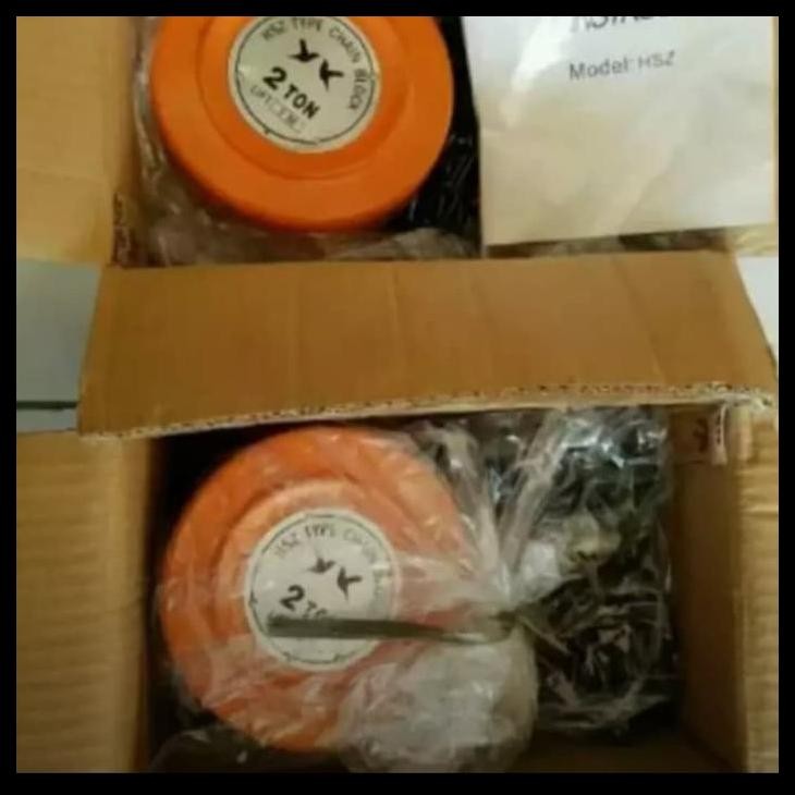 TERBARU KATROL 2 TON 3 METER RANTAIN CHAINBLOCK TAKEL 