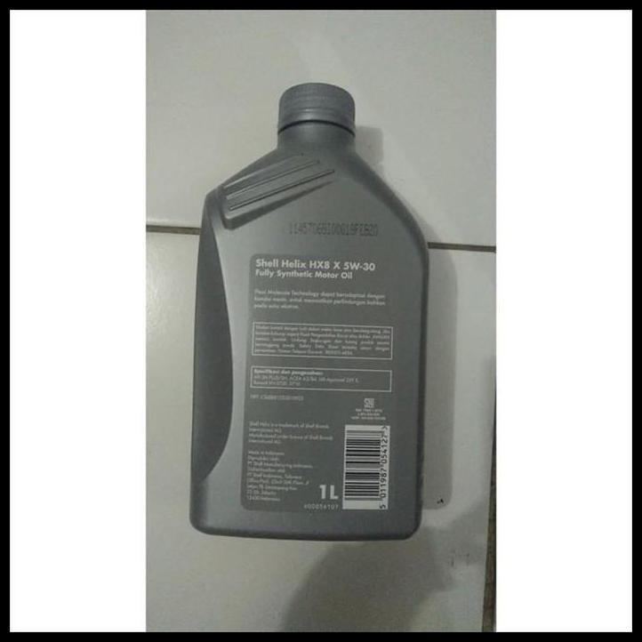 GRATIS ONGKIR PROMO OLI MESIN MOBIL SHELL HELIX HX8 5W-30 1 LITER ORIGINAL 