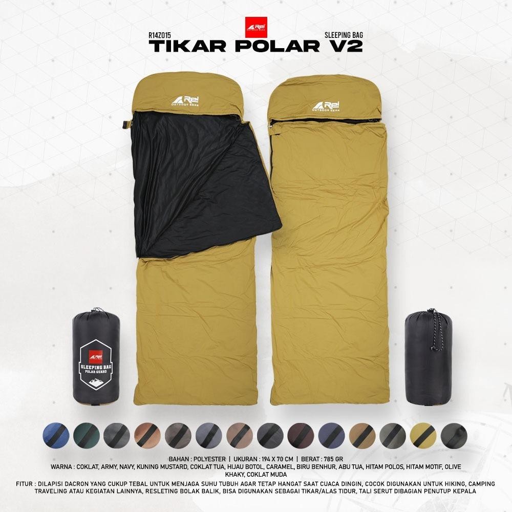 Kantong Tidur / Sleeping Bag Tikar Polar V2 Arei Outdoorgear Termurah Best Quality 100% Original