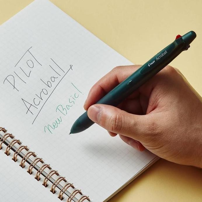 

Pilot Acroball Multi 4+1 Recycled Barrel Ballpoint Pen Mechanical Pencil 0.5mm 0.7mm BH41AB-155 murah