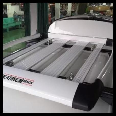 TERBARU PAKET RAK ATAS MOBIL SIGRA HITAM PUTIH SILVER 