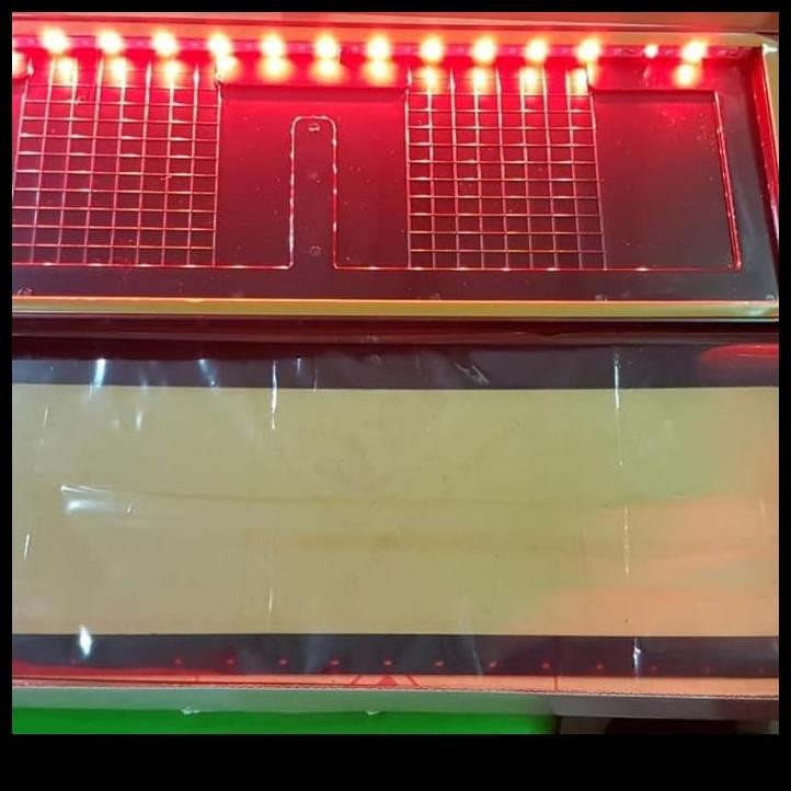 HOT DEAL DUDUKAN/PLAT NOMOR MOBIL AKRILIK IZY LAMPU 46CM ALL NEW RUSH 2018 