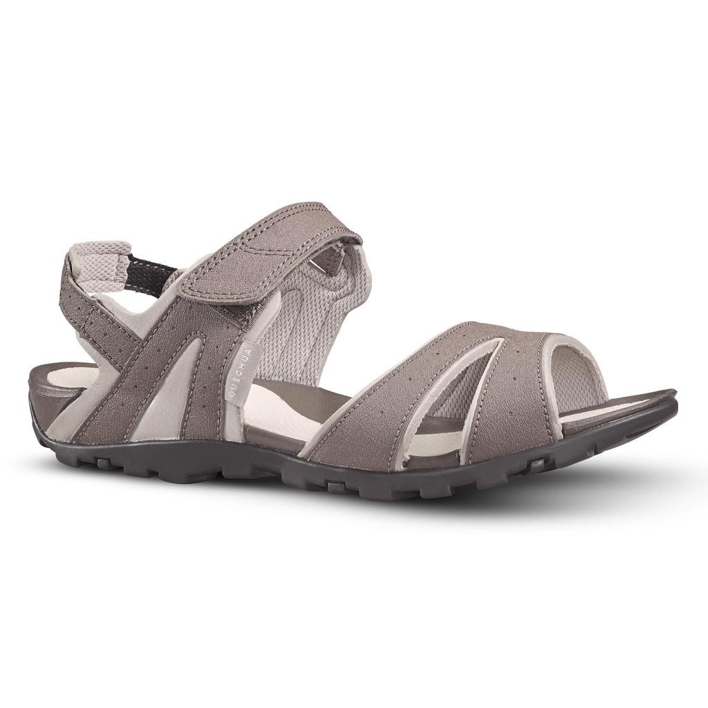 Decathlon Quechua Sandal Berjalan Wanita - Nh100 - Coklat - 8649241 Terlaris Best Quality 100% Origi